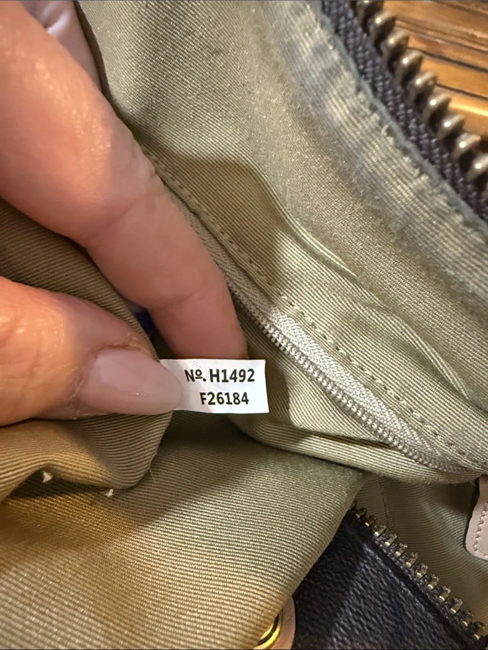 Coach Brown Signature Peyton Dome Satchel - Picture 13 of 16